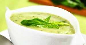 سوپ اسفناج ، طرز تهیه سوپ اسفناج با خامه ، دستور پخت سوپ اسفناج خوشمزه و مخصوص ، soup esfenaj