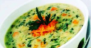 طرز تهیه سوپ سبزیجات بدون مرغ خوشمزه و مجلسی رستورانی با سس بشامل مرحله به مرحله ، soup sabzijat