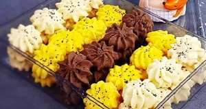 طرز تهیه شیرینی بهشتی خوشمزه در خانه ، دستور پخت شیرینی بهشتی