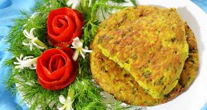 طرز تهیه کوکو پیاز بسیار خوشمزه و مجلسی با سس کچاپ در منزل به روشی آسان ، koo koo piyaz
