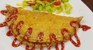 املت فرانسوی، طرز تهیه و پخت املت فرانسوی خوشمزه و مخصوص با فلفل دلمه ای و قارچ و سبزیجات در منزل