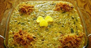 آش گوشت ، طرز تهیه و پخت آش گوشت خوشمزه و مجلسی در منزل با نخود و برنج برای 4 تا 5 نفر ، ash-gosht