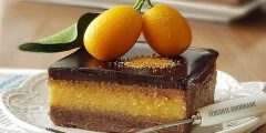طرز تهیه دسر پرتقالی شکلاتی خوشمزه