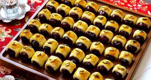 خرما پیچ ، طرز تهیه و پخت خرما پیچ خوشمزه و مجلسی در منزل مرحله به مرحله ، khorma pich
