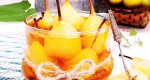 کمپوت گلابی ، آموزش کامل طرز تهیه و درست کردن کمپوت گلابی خوشمزه در منزل + زمان دقیق پخت و نحوه نگهداری بالای کمپوت در خانه
