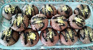 قرابیه شکلاتی، آموزش کامل طرز تهیه و پخت قرابیه شکلاتی خوشمزه و مجلسی در منزل مرحله به مرحله ، ghorabiye-shokolati
