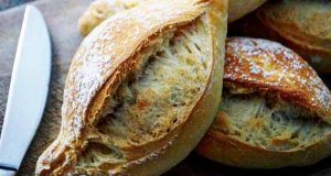 طرز تهیه نان آلمانی خوشمزه و مجلسی در منزل مرحله به مرحله ، دستور پخت نان آلمانی برشته شده و ترد خوشمزه در منزل ، nane almani