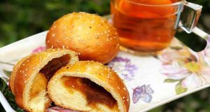 نان مربایی، دستور تهیه و پخت نان مربایی خوشمزه و مجلسی در منزل مرحله به مرحله و دستور پخت نان مربایی رولتی خوشمزه در منزل، nane-morabayi