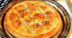 نان پیده، طرز تهیه و پخت نان پیده خوشمزه و ترکیه ای برای صحبحانه 2 تا 4 عدد، khk \dni jv;di hd