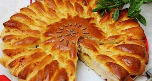 نان پیاز، طرز تهیه و پخت نان پیاز و پیازچه خوشمزه و مجلسی در منزل برای 4 نفر و 5 عدد، nane piyaz