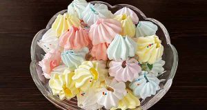 طرز تهیه شیرینی مرنگ فرانسوی پفکی و خوشمزه در منزل 20 و 40 و 60 عدد، shirini marang pofaki
