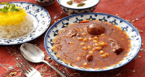 طرز تهیه خورشت قیمه نخود به روشی خوشمزه و مجلسی در منزل، khoresht-gheymeh-nokhod
