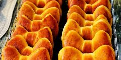 طرز تهیه نان پوآچا پاپیونی خوشمزه و پنبه ای