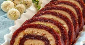 طرز تهیه رولت خرما و گردو به روش بازاری + روش نگهداری