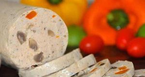 طرز تهیه کالباس مرغ خانگی ساده و خوشمزه به روش بازاری ، دستور پخ کالباس مرغ در خانه و منزل مرحله به مرحله