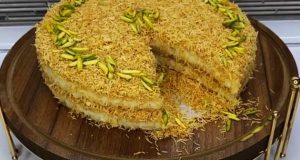 طرز تهیه کیک کادایف خوشمزه و ترکیه ای بدون شربت