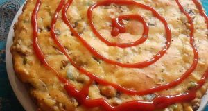 طرز تهیه کیک مرغ و قارچ خوشمزه بدون فر در تابه ، دستور پخت کیک مرغ و قارچ ساده بدون نان تست برای 8 نفر