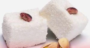 طرز تهیه لوکوم شیر خوشمزه و ترکیه ای با طعم بی نظیر ، دستور تهیه لوکوم شیری خوشمزه و بازاری و قنادی در خانه و منزل مرحله به مرحله