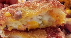 طرز تهیه فرنچ تست قارچ خوشمزه و سوخاری با سوسیس ، دستور تهیه فرنچ تست فرانسوی با قارچ و سوسیس در منزل مرحله به مرحله برای 4 نفر