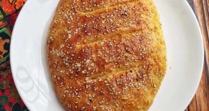 طرز تهیه نان جو دوسر خوشمزه و رژیمی سبوس دار برای لاغری مرحله به مرحله در منزل برای صبحانه و عصرانه، دستور پخت نان جو دوسر پرک سبوس دار در خانه در فر و بدون فر در تابه و قابلمه