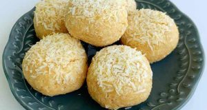 طرز تهیه کوکی نارگیلی ساده و خوشمزه با بافت عالی