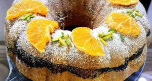 طرز تهیه کیک انگلیسی خوشمزه و دو رنگ با بافت عالی