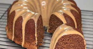 طرز تهیه کیک قهوه شکلاتی خوشمزه و خانگی با گاناش قهوه