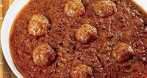 طرز تهیه خورش فسنجان خوشمزه و مجلسی با گوشت قلقلی برای 4 نفر ، دستور پخ خورشت فسنجان با گوشت تکه ای و چرخ کرده ماهیچه گوسفندی و آلو برای 5 نفر