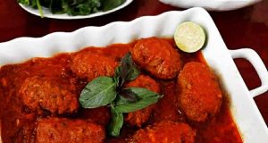 طرز تهیه کوفته بادمجان شیرازی خوشمزه و کبابی با گوشت ، دستور پخت کوفته ریزه بادمجان مجلسی در منزل مرحله به مرحله