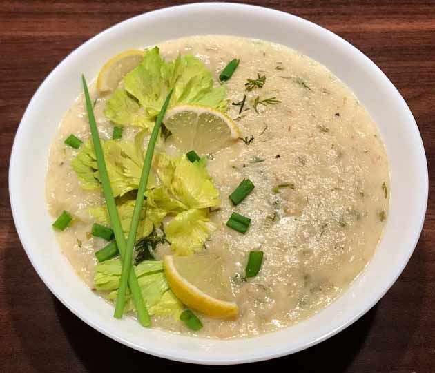 طرز تهیه سوپ کرفس خوشمزه و مجلسی با شیر و خامه برای 4 نفر ، دستور پخت سوپ کرفس خانگی در منزل مرحله به مرحله برای دو نفر 2 نفر