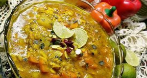 طرز تهیه سوپ مرغ با جو پرک ، بسیار خوشمزه و مجلسی