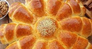 طرز تهیه نان پوآچا گل خوشمزه و شکم پر با بافت پنبه ای