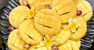 طرز تهیه قرابیه مغزدار خوشمزه و خانگی به روش بازاری