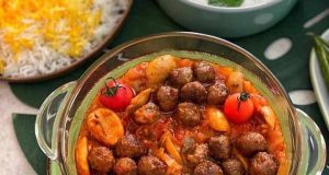 طرز خورش قارچ و گوشت قلقلی خوشمزه به روش مجلسی