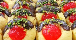 طرز تهیه شیرینی دادلی خوشمزه و خانگی با ژله بریلو ، دستور پحت شیرینی دادلی بدون فر با پیمانه خانم بخشی و خانم گلاور مرحله به مرحله تصویری