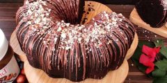 طرز تهیه کیک نوتلا خوشمزه و خانگی به روش کافی شاپی