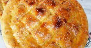 طرز تهیه نان شیرمال ساده و سنتی خوشمزه مرحله به مرحله