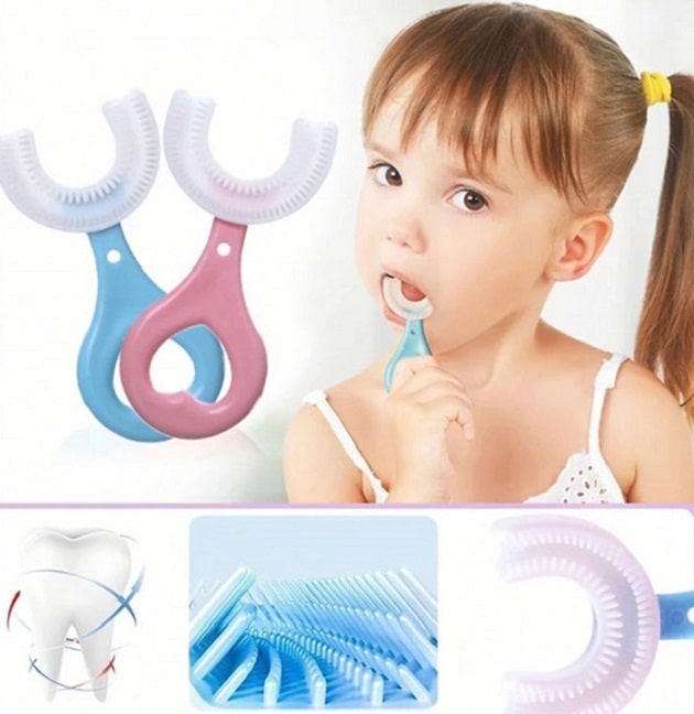 خرید مسواک سیلیکونی چرخشی کودک و نوزاد + ارسال فوری