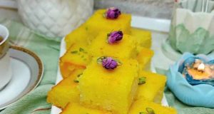 طرز تهیه کیک تابه ای باقلوا ، بدون فر با عطر و طعم بهشتی