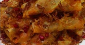 طرز تهیه دلمه کلم برگ حوشمزه و مجلسی به روش ارومیه ای