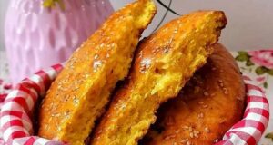 طرز تهیه فطیر ساده و خوشمزه خانگی به روش سنتی ، دستور پخت نان فطیر محلی و زعفرانی خونگی مرحله به مرحله تصویری
