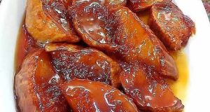 طرز تهیه کدو حلوایی سرخ شده و مجلسی خوشمزه با شیره انگور
