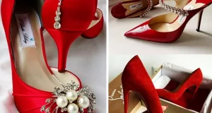 کفش مجلسی قرمز؛ انتخابی شیک و جسورانه برای استایل زنانه + 25 مدل زیبا