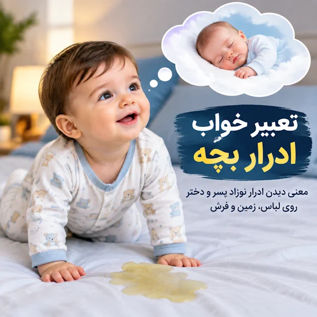 تعبیر خواب ادرار بچه چیست؟ + ادرار نوزاد پسر و دختر روی لباس، زمین و فرش تعبیر خواب ادرار بچه چیست؟ + ادرار نوزاد پسر و دختر روی لباس، زمین و فرش
